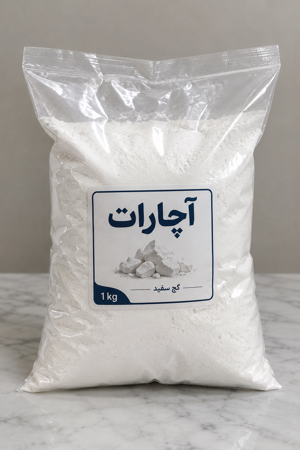 گچ سفید ساختمانی