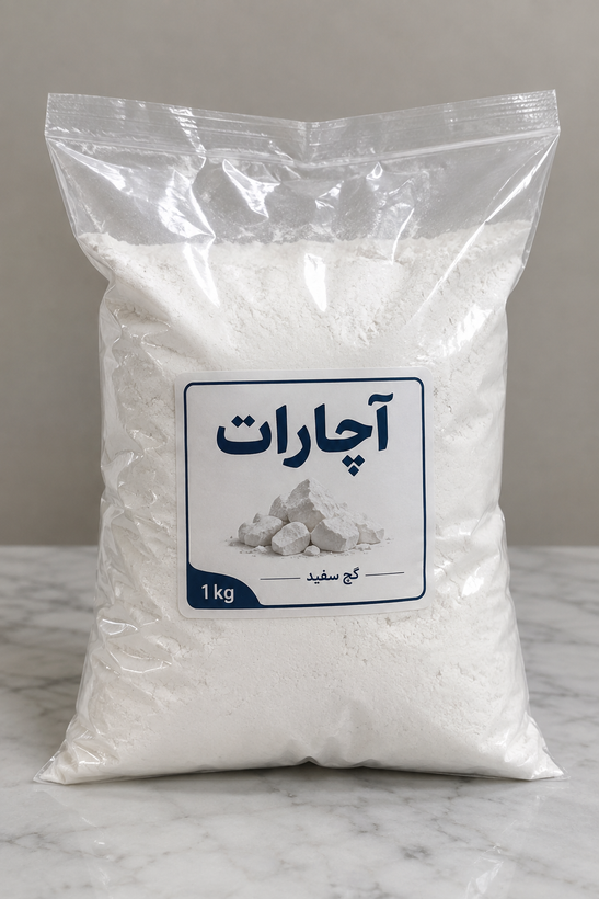 گچ سفید ساختمانی
